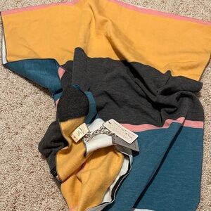 Lyndon Snap scarf multicolor stripe